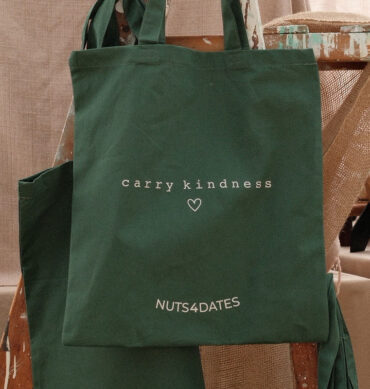 Nuts4Dates Forest Green Tote Bag